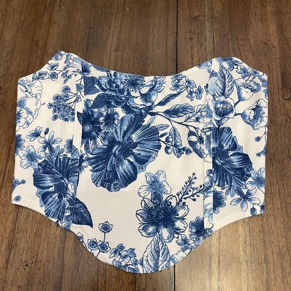 Boohoo NWOTs Floral Corset Stretchy - Picture 9 of 9